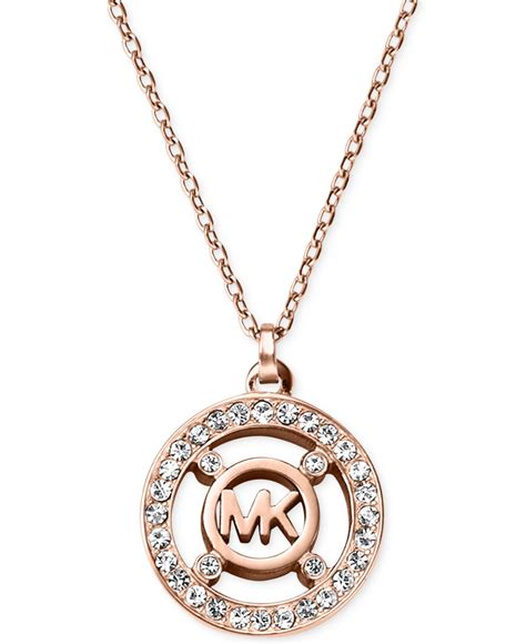 michael kors jewelry necklace|Michael Kors necklace set.